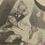 Maria Modzelewska (Flaute) i Aleksander Bogusiński w sztuce Panna Flaute ( T.Polski Warszawa 1927 )