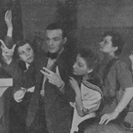 Zofia Nakoneczna,Wojciech Wojtecki,Lidia Wysocka,Irena Borowska,Helena Buczyńska w sztuce Temperamenty (T.Mały Warszawa 1939)