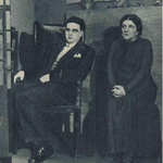 Władysław Surzyński i Stanisława Wysocka w sztuce Upiory ( T. Kameralny Łódź 1933 )