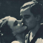Maria Bogda i Zbigniew Sawan w scenie z filmu Pod banderą miłości (1929)