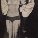 Jerzy Alan i Lena Żelichowska w kabarecie Banda 1934