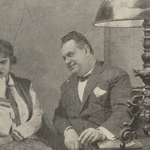 Maria Bogda Aleksander Zelwerowicz w filmie Tajemnica skrzynki pocztowej ( 1929 )