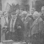 Maria Boga w scenie z filmu Pan redaktor szaleje ( 1937)