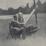 Maria Bogda Paweł Owerłło w filmie Pod banderą miłości ( 1929)