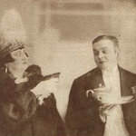 Maria Dąbrowska (Jadwiga) Kazimierz Szubert (Albert) w sztuce Kawiarenka (T.Miejski Łódź 1928)