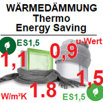 SEVES  Glass Block Glassblock Wärmedämmung Thermo Energy Saving ES U-Wert 0,9- 1,1-1,5-1,8 W/(m²x K) Thermal Glass Blocks Glasbausteine-center Glasstein Isolierung Glasbaustein HTI Solaris isolation energie briques verre Österreich Schweiz France Belgique