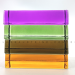 Vollglasziegel Glasstein Glasklinker Glasblock Great britain Solid Glass block Glass Brick Italia Mattoni di vetro France Belgique Suisse Luxembourg Briques Blocs de verre  Nederland ne Glazen stenen blok Danmark Dansk Glas mursten glas blok España Ladril