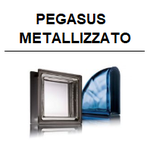 SEVES Glass Block Glassblock Design Pegasus Metallizzato Glassblock Glassblok Q19 R09 O T MET Angolare lineare Briques verre glazen blokken glasblokke glasblok bloques vidrio blocos vidro lasihelmet Schweiz Österreich Luxemburg France Belgique Danmark Dan