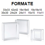 SEVES Glass Block Glassblock Grosse Formate Glasbausteine Glasstein glasbausteine-center 29,7x29,7 30x30 24x24 24x11 11x11 19x19x10 19x5 15x15 Glasblokke Glazen bouwstenen France briques de verre Solaris briques verre bloques vidrio bloco vidro Glasblokke