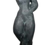 Michèle Raymond, bronze, 73 x 19 x 16 cm,Galerie Gabel, Biot, Côte d'Azur