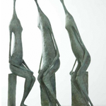 Pierre Yermia, sculpture en bronze, 50X35X13cm, autres dimensions sur commande.