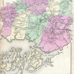 1873 Beers Map - Jamaica, Queens, NY