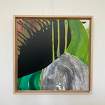 Aus der Serie Worpswede, Moor-Ensemble, Teil IV, 40x40