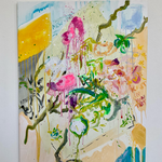  Grüße an Vivaldi - Frühling, Acryl auf Leinwand, 60x80, Acryl auf Leinwand, nun in Besitz der Gemeinde Emsbüren