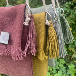 sac en lin, kit couture, création artisanale, Normandie AU FIL DE L YERES, lin, couture, broderie