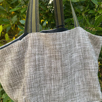 sac en lin, kit couture, création artisanale, Normandie AU FIL DE L YERES, lin, couture, broderie