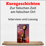 Interview/Lesung: Anthologie "Zur falschen Zeit am falschen Ort"/NRWision