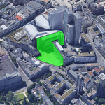 Baulärmprognose für das Mega-Bauprojekt HIGHLINES (4 Hochhäuser und eine KiTa) in der Innenstadt Frankfurt