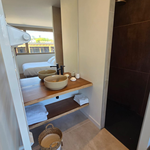 Réalisation de la partie sanitaire d'un hôtel à Lège Cap Ferret