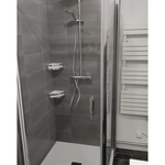 Installation d'un receveur, de la paroi de douche et de la robinetterie