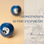 Chromatothérapie du point d'acupuncture