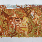 132 Vendanges en Arbois, 38x53, 150 ex., 1968.