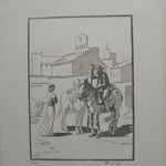 Cavalier en Camargue, 160 ex.
