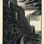 Fort de Collioure, bois gravé (coll. Chieze, MICG Lyon)
