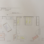 Skizze der Wohnung