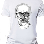 Franco Battiato china di ALBA LA MANTIA dipinta a mano 19,90 € + spedizione 8,90€ oppure Stampa DTG 19,90€ spedizione gratis 