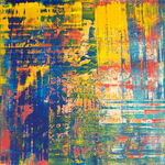 KERSTIN SOKOLL, aground, 2017, J007, 100 x 100 cm, SOLD