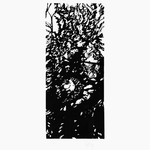 linogravure, matrice 27 x12 cm, tirage 45 x 32 cm