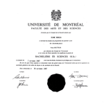 Diplôme de criminologie de L'UDM