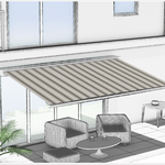 Markise Stofffarbe 320974 Multistreifen