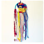 Atrapa Sueños inspirado en Frida khalo. 100% hecho a mano en lana . $25