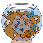 Girl in a Fish Bowl