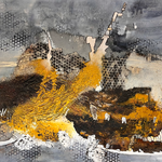 Der Untergang der Freiheit, Größe 120 x 150 x 2 cm 