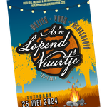Poster festival As 'n Lopend Vuurtje