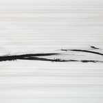 Pinceau paysage, encre japonaise sur papier Rivoli, 100x80 cm, 2017