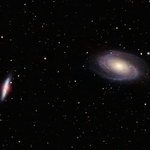 M 81 & M 82 Bodes Galaxy & Cigar Galaxy - 04/2023 