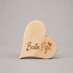 Herz "Bester Papa" € 20 ; 12cm x 12cm; INFO: Holz ist ein Naturprodukt, daher können Abweichungen vorkommen.