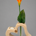 Herzvase kein Teelicht ; € 36 ;  INFO: Holz ist ein Naturprodukt, daher können Abweichungen vorkommen.
