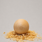 Zirbenkugel ; € 15 ; Durchmesser: 7cm; INFO: Holz ist ein Naturprodukt, daher können Abweichungen vorkommen.