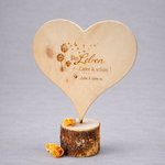 Herz "Leben ist schön" ; € 39 ;  INFO: Holz ist ein Naturprodukt, daher können Abweichungen vorkommen.