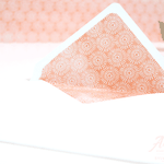 Briefumschlag mit Designerpapier