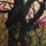 Baumallee 5, Acryl/Lwd, , 155 x 115 cm, 2022