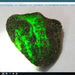 Rough emerald
