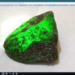 Rough emerald