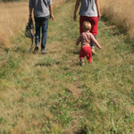 Familie Urlaub mit Eseln