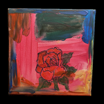 Acrylic painting 20 x 20 cm, SOLD @ David Vanorbeek